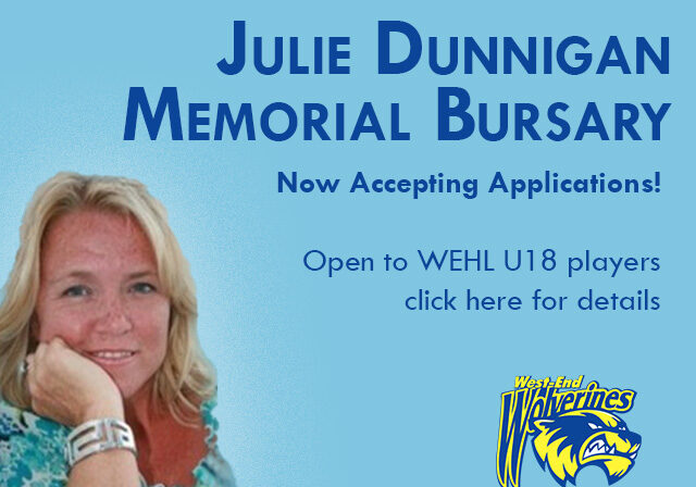 Julie Dunnigan Memorial Bursary for WEHL